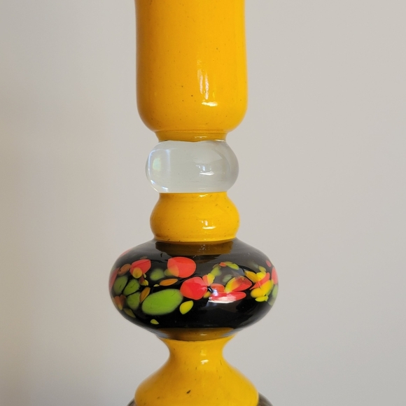 CASAFINA-Art Glass Candle Holder - Picture 4 of 6